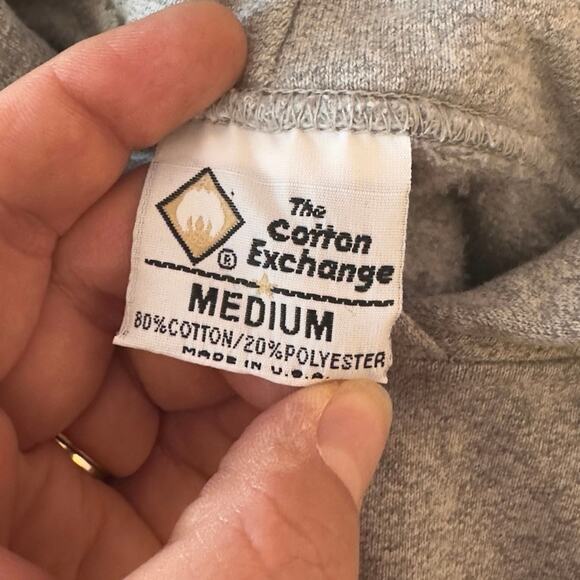 Vintage Harvard University The Cotton Exchange Pullover Hoodie Size M Collegiate - Picture 5 of 8